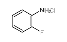 2-氟苯胺盐酸盐结构式