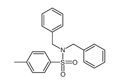 N,N-dibenzyl-4-methylbenzenesulfonamide Structure