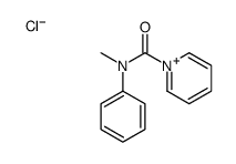 N-methyl-N-phenylpyridin-1-ium-1-carboxamide,chloride结构式