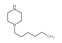 1-己基哌嗪结构式