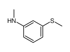 N-methyl-3-methylsulfanylaniline Structure