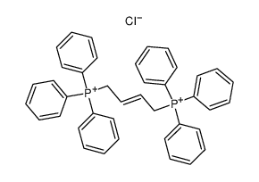 but-2-ene-1,4-diylbis(triphenylphosphinium) dichloride Structure