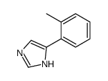 4-(2-Methylphenyl)-1H-imidazole结构式