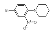 1-(4-bromo-2-nitro-phenyl)piperidine picture