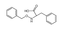 2-(benzyloxyamino)-3-phenylpropanoic acid structure