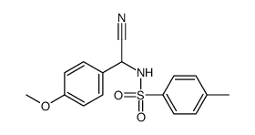 N-[cyano-(4-methoxyphenyl)methyl]-4-methylbenzenesulfonamide结构式