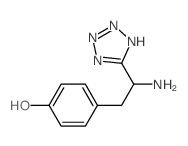 Phenol,4-[2-amino-2-(2H-tetrazol-5-yl)ethyl]-结构式