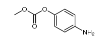 carbonic acid-(4-amino-phenyl ester)-methyl ester Structure