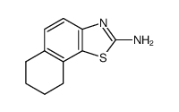 Naphtho[2,1-d]thiazol-2-amine, 6,7,8,9-tetrahydro- (9CI) Structure