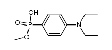 methyl p-N,N-diethylaminobenzenephosphonate结构式