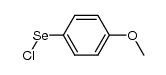 4-methoxybenzeneselenenyl chloride结构式