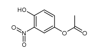 4-hydroxy-3-nitrophenyl acetate结构式