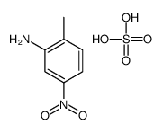 5-nitro-o-toluidine sulphate (1:1) structure