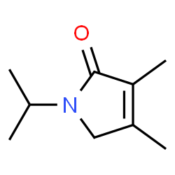 2H-Pyrrol-2-one,1,5-dihydro-3,4-dimethyl-1-(1-methylethyl)-(9CI) Structure