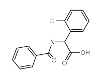 N-BENZOYL-2-CHLOROPHENYLGLYCINE structure