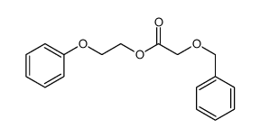 2-phenoxyethyl 2-phenylmethoxyacetate Structure
