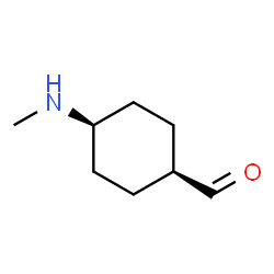 Cyclohexanecarboxaldehyde, 4-(methylamino)-, cis- (9CI)结构式