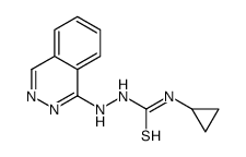 1-cyclopropyl-3-(phthalazin-1-ylamino)thiourea结构式