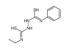 1-ethyl-3-(phenylcarbamothioylamino)thiourea结构式