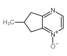 5H-Cyclopentapyrazine,6,7-dihydro-6-methyl-,1-oxide(9CI) Structure
