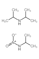 hydroxy-oxo-(propan-2-ylamino)azanium; N-propan-2-ylpropan-2-amine结构式