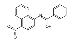 N-(5-nitroquinolin-8-yl)benzamide结构式