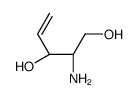 (2S,3R)-2-aminopent-4-ene-1,3-diol结构式