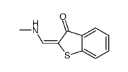 2-(methylaminomethylidene)-1-benzothiophen-3-one Structure