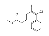 methyl 6-chloro-5-iodo-6-phenylhex-5-enoate Structure