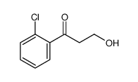 1-(2-chlorophenyl)-3-hydroxypropan-1-one结构式
