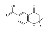3,4-Dihydro-2,2-dimethyl-4-oxo-2H-1-benzopyran-6-carboxylic Acid picture