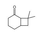 7,7-dimethylbicyclo[4.2.0]octan-5-one结构式