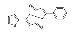 7-phenyl-2-thiophen-2-ylspiro[4.4]nona-2,7-diene-4,9-dione Structure