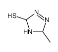 5-methyl-4,5-dihydro-3H-1,2,4-triazole-3-thiol结构式