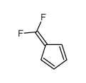 5-(difluoromethylidene)cyclopenta-1,3-diene Structure