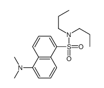 5-(dimethylamino)-N,N-dipropylnaphthalene-1-sulfonamide结构式