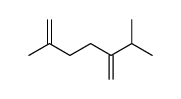 2-isopropyl-5-methyl-hexa-1,5-diene结构式