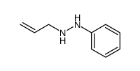 N-allyl-N'-phenylhydrazine结构式
