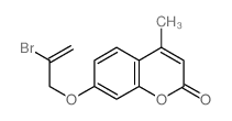 7-(2-bromoprop-2-enoxy)-4-methyl-chromen-2-one picture