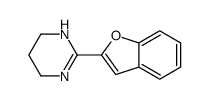 2-(1-benzofuran-2-yl)-1,4,5,6-tetrahydropyrimidine结构式