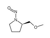(R)-2-(methoxymethyl)-1-nitrosopyrrolidine Structure