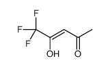 3-Penten-2-one,1,1,1-trifluoro-4-hydroxy- structure