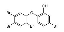 5-bromo-2-(2,4,5-tribromophenoxy)phenol结构式
