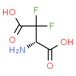 D-Aspartic acid, 3,3-difluoro- (9CI) Structure