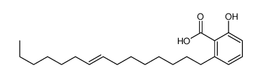 2-hydroxy-6-pentadec-8-enylbenzoic acid Structure