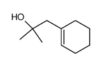 1-(1-cyclohexenyl)-2-methyl-2-propanol结构式