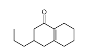 3-propyl-3,4,5,6,7,8-hexahydro-2H-naphthalen-1-one Structure