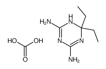 6,6-Diethyl-1,6-dihydro-1,3,5-triazin-2,4-diamin-Carbonat结构式