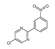 5-chloro-2-m-nitrophenylpyrimidine结构式
