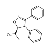 1-(4,5-Dihydro-3,4-diphenylisoxazol-5-yl)ethanone picture